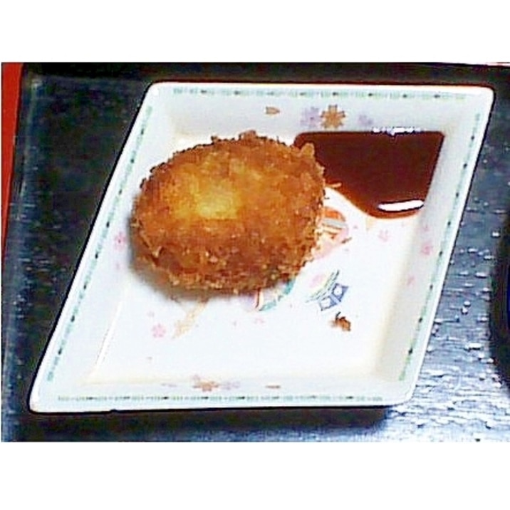 里芋のコロッケ(合い挽き肉)